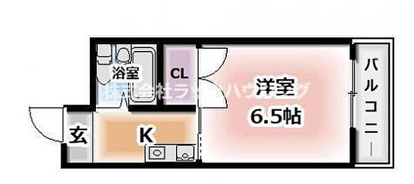 大阪府門真市大池町(賃貸マンション1R・3階・20.00㎡)の写真 その2