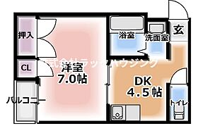 ハイツエナジー  ｜ 大阪府守口市大久保町5丁目（賃貸マンション1DK・4階・28.14㎡） その2