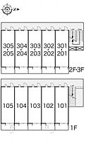 レオパレスカーム 303 ｜ 大阪府大阪市鶴見区今津南1丁目6-10（賃貸マンション1K・3階・19.87㎡） その4