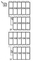 レオパレスＣｓグランパ 209 ｜ 大阪府東大阪市御厨西ノ町2丁目3-6（賃貸アパート1K・2階・22.35㎡） その4