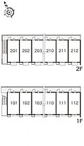 レオパレスＦＵＫＯＮＯ壱番館 203 ｜ 大阪府大東市深野2丁目1-24（賃貸アパート1K・2階・23.18㎡） その4