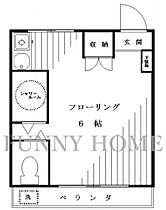 東京都目黒区大橋2丁目（賃貸マンション1R・3階・13.20㎡） その2