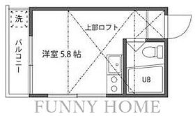 東京都世田谷区池尻3丁目（賃貸アパート1R・2階・17.00㎡） その2