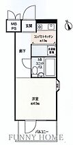 東京都世田谷区経堂1丁目（賃貸マンション1R・3階・14.62㎡） その2