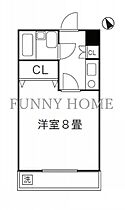 東京都世田谷区桜丘2丁目（賃貸マンション1K・5階・21.51㎡） その2