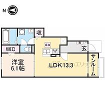 京都府南丹市園部町横田７号（賃貸アパート1LDK・1階・50.05㎡） その2