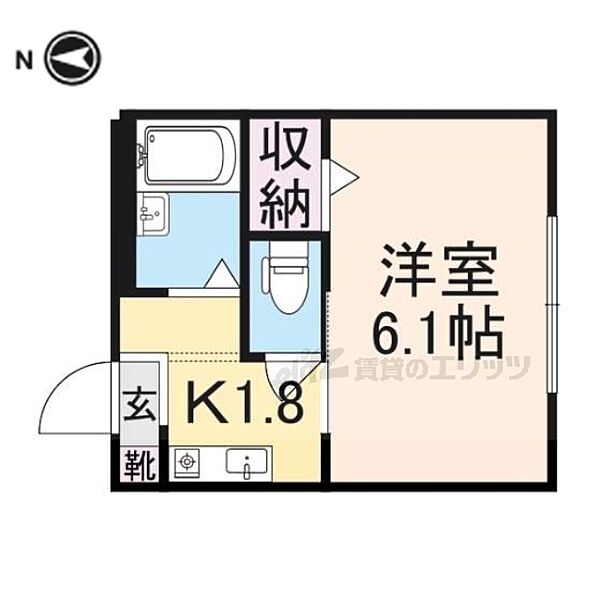 京都府舞鶴市森町(賃貸アパート1K・1階・19.77㎡)の写真 その2