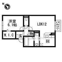 サニークレスト三和 101 ｜ 京都府福知山市土師新町３丁目（賃貸アパート1LDK・1階・45.42㎡） その2