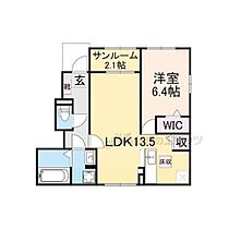 フォンテーヌ 102 ｜ 京都府京丹後市大宮町河辺（賃貸アパート1LDK・1階・50.87㎡） その2