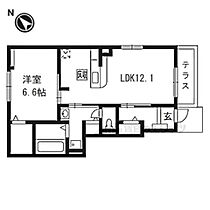 京都府南丹市八木町八木（賃貸アパート1LDK・1階・48.35㎡） その2