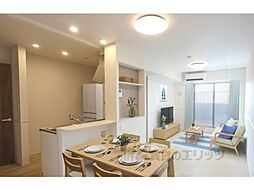 キング・ヒルズII 205 2階2LDKのリビング/ダイニング