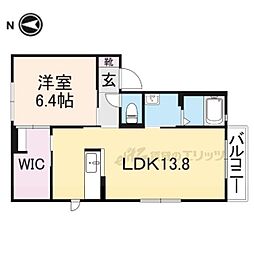 SHISHIKURA 1階1LDKの間取り