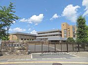 氷上中学校まで1400メートル