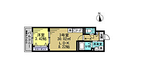 Leaf Hills Shinmatsudo  ｜ 千葉県松戸市新松戸2丁目（賃貸アパート1LDK・1階・30.02㎡） その2