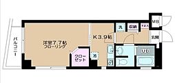 東京メトロ丸ノ内線 新大塚駅 徒歩6分の賃貸マンション 3階1Kの間取り