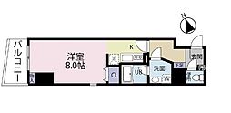 ノーブルガーデン駒込 1Kの間取図画像