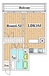 ベルフォレスタ久が原 1LDKの間取図画像