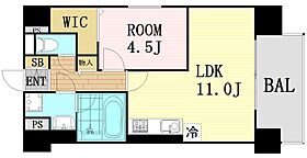 大阪府大阪市北区浪花町（賃貸マンション1LDK・7階・40.34㎡） その2