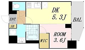 ライフフィールドなにわ本町RUELLE  ｜ 大阪府大阪市西区西本町2丁目（賃貸マンション1DK・6階・28.06㎡） その2