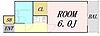 メゾンオーク毛馬4階3.3万円