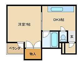 兵庫県加古川市平岡町一色（賃貸マンション1DK・2階・30.00㎡） その2