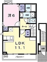 兵庫県姫路市白国1丁目（賃貸アパート1LDK・2階・46.09㎡） その2