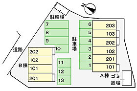 兵庫県たつの市揖西町土師（賃貸アパート1LDK・1階・46.49㎡） その15