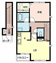 兵庫県姫路市四郷町東阿保（賃貸アパート1LDK・2階・51.31㎡） その2