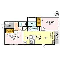 兵庫県加古川市加古川町備後（賃貸アパート2LDK・1階・53.62㎡） その2