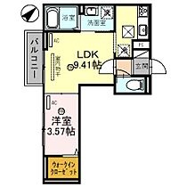 兵庫県姫路市飾磨区英賀東町1丁目（賃貸アパート1LDK・1階・32.92㎡） その2