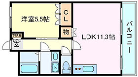 兵庫県明石市大久保町大窪（賃貸マンション1LDK・2階・41.04㎡） その2