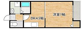 兵庫県神戸市東灘区深江南町1丁目（賃貸マンション1DK・3階・25.50㎡） その2