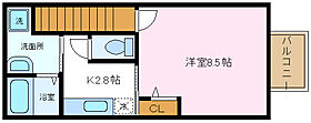 兵庫県明石市大久保町八木（賃貸アパート1K・2階・31.46㎡） その2