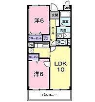 兵庫県明石市大久保町江井島（賃貸マンション2LDK・3階・55.08㎡） その2