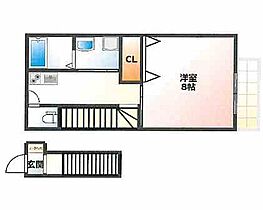 兵庫県姫路市網干区高田（賃貸アパート1K・2階・27.23㎡） その2