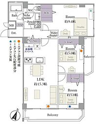 間取図画像 3LDK