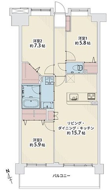 【間取図】実際の建物を見て・触って・体感できます!是非ご内観下さい!!