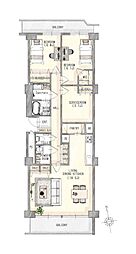 間取図画像 2SLDK