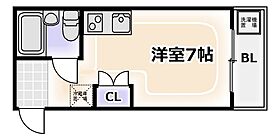 大阪府大阪市阿倍野区阪南町1丁目（賃貸マンション1R・2階・17.07㎡） その2