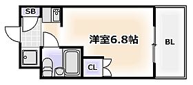 大阪府大阪市東住吉区田辺6丁目（賃貸マンション1R・2階・17.50㎡） その2