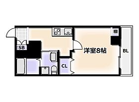 大阪府大阪市阿倍野区美章園1丁目（賃貸マンション1K・4階・26.41㎡） その2