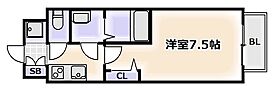 大阪府大阪市天王寺区国分町（賃貸マンション1K・4階・22.24㎡） その2