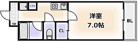 大阪府大阪市東住吉区北田辺4丁目（賃貸マンション1K・2階・22.40㎡） その2