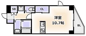 大阪府大阪市天王寺区上本町9丁目（賃貸マンション1K・4階・34.99㎡） その2