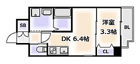 大阪府大阪市東住吉区鷹合2丁目（賃貸マンション1DK・9階・26.67㎡） その2