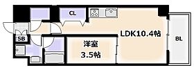 大阪府大阪市阿倍野区播磨町1丁目（賃貸マンション1LDK・4階・35.10㎡） その2