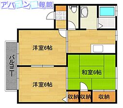 グランシャリオA 3Kの間取図画像