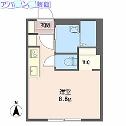 サンライト ワンルームの間取図画像
