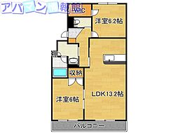 イーストフィールド 1階/-