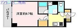 S-FORT新潟笹口 1Kの間取図画像